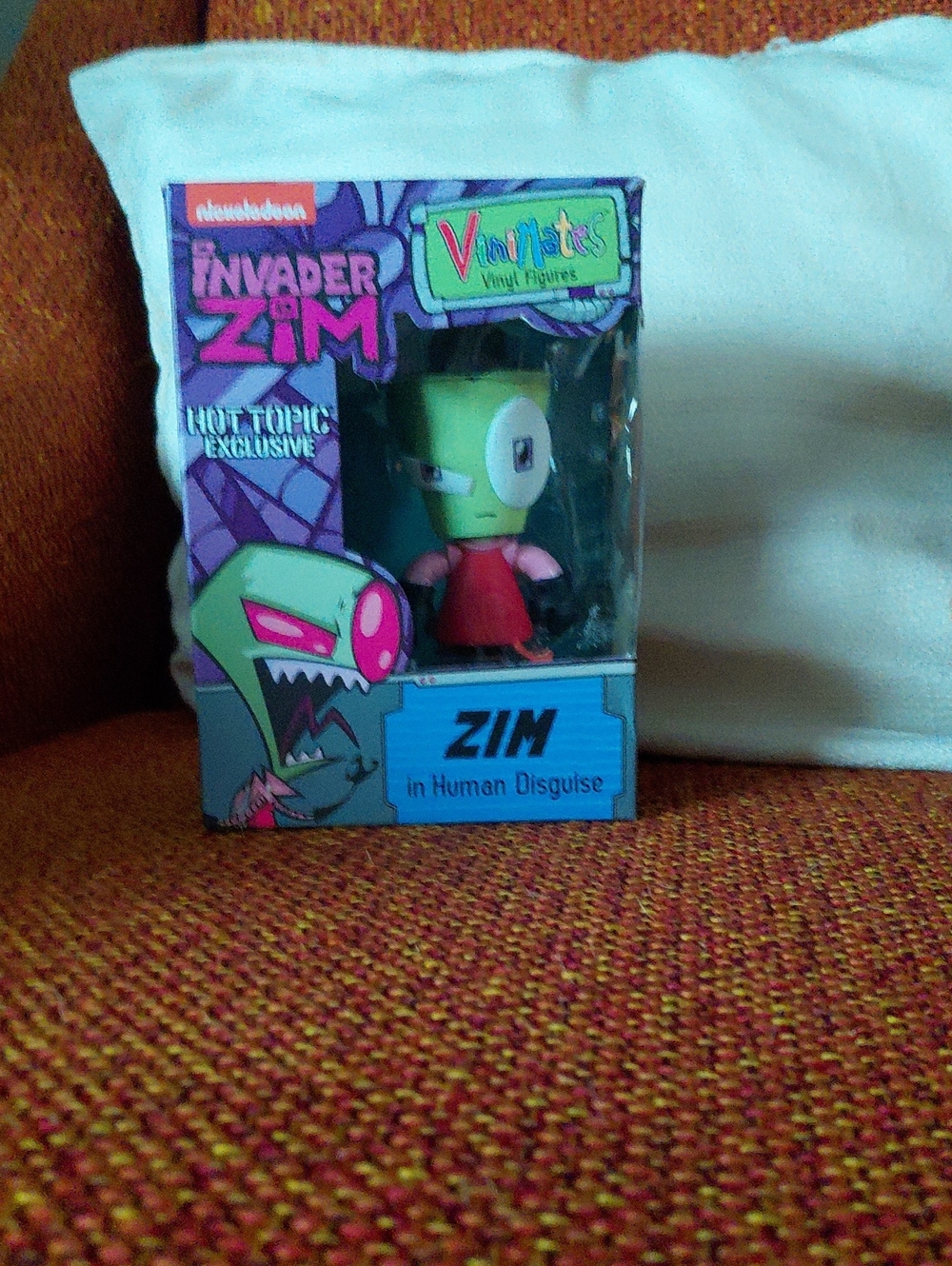 Nickelodeon Zim Vinyl Vinylties Figure Green Red Pink Blue Boxed